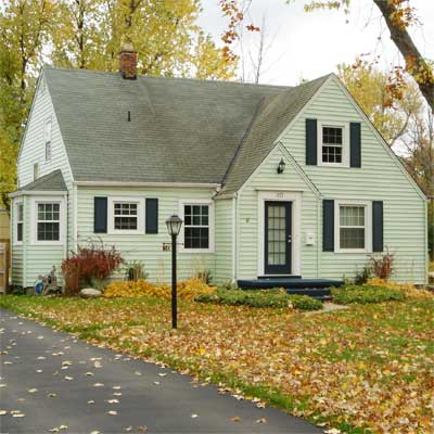 Glowing Compliments From Others: Before from this old house curb appeal finalists 2012