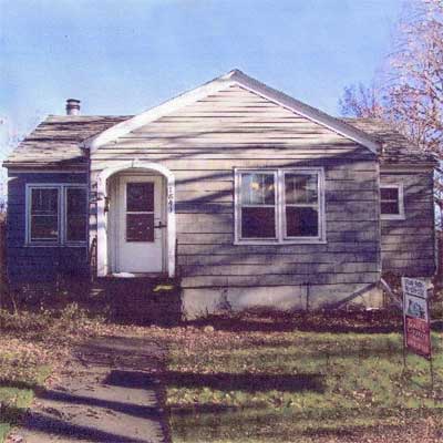 Resuscitated With Fresh Paint: Before from this old house curb appeal finalists 2012