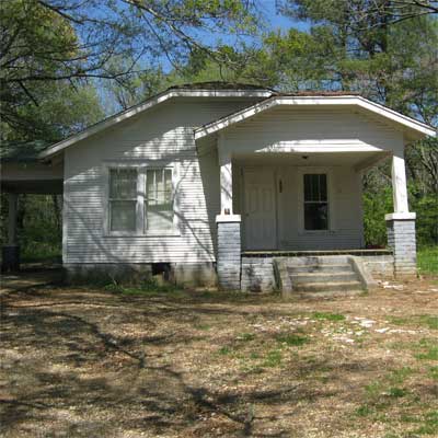 From Trashed to a Treasure: Before from this old house curb appeal finalists 2012
