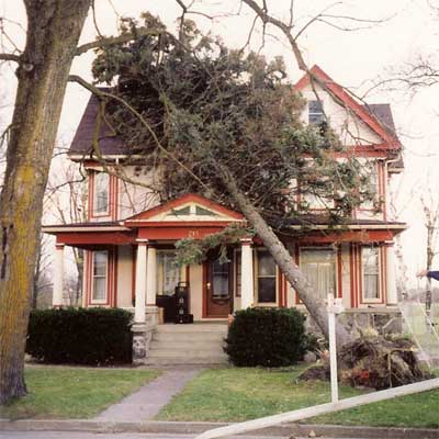 Calm After the Storm: Before from this old house curb appeal finalists 2012