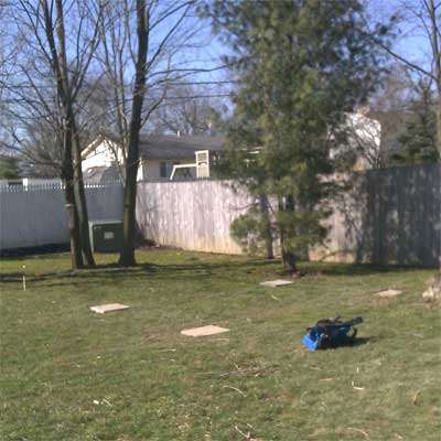 Swing Set for Triplets: Before in this old house reader remodel Best Sheds and Outbuilding Before and Afters 2012