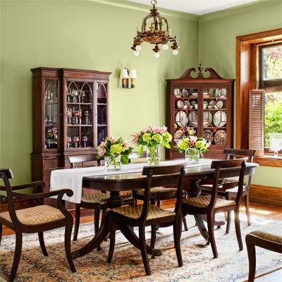 dining room of the this old house reader remodel grand prize winning house