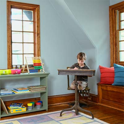 attic classroom of the this old house reader remodel grand prize winning house