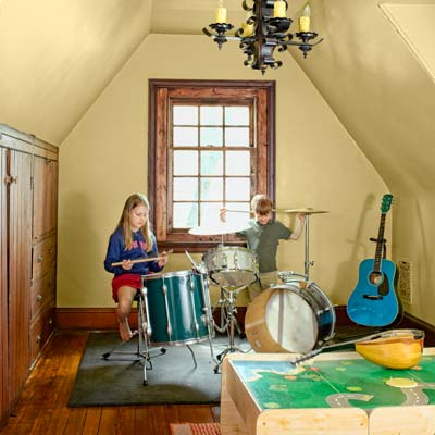 band room of the this old house reader remodel grand prize winning house