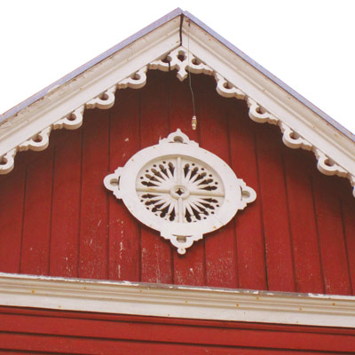 save this old house newport, new york, red clapboard barn detail 