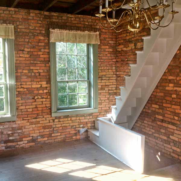 Save This Old House West Newton, Pennsylvania back staircase