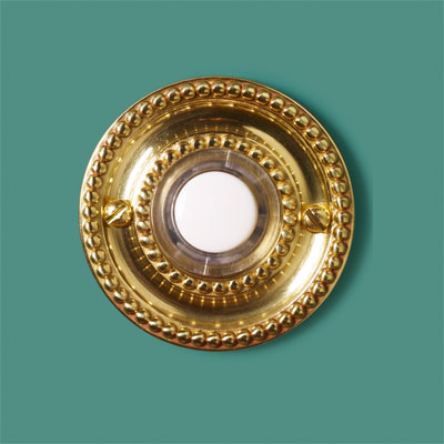 Golden Traditional style doorbell