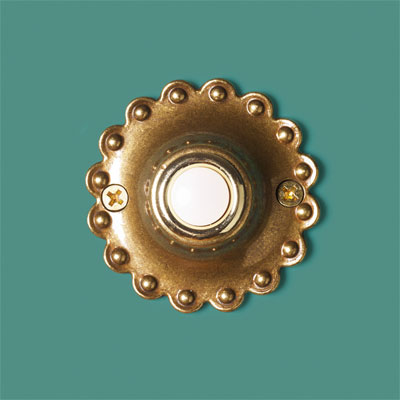 Scalloped  style doorbell