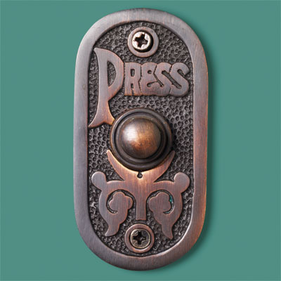 Vintage Greeting style doorbell