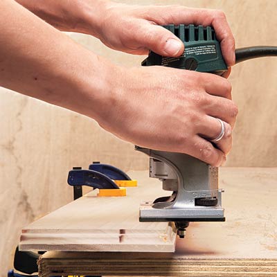 Router and Climb Cutting