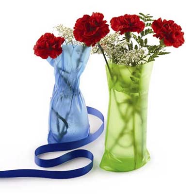 Collapsible vases from Lee Valley