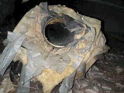 landscape drains turned into HVAC