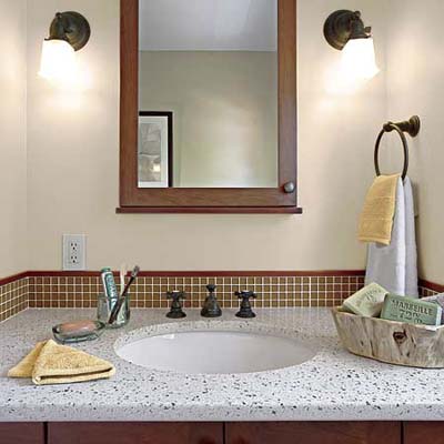 eco-friendly bath vanity