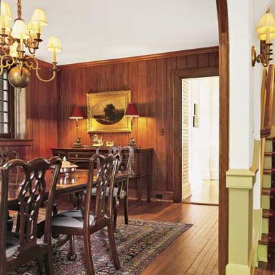 Dining Room in converted Carriage House