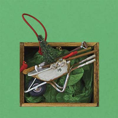 Winter Garden Guest Christmas tree ornament