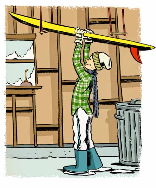 read before you organize your garage illustration importance of overhead storage use