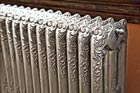 how paint silver steam radiator