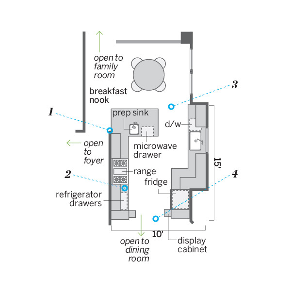 kitchen after redo floor plan