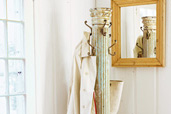 salvage projects column coat tree