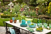 garden planning romantic gardens with dining table set