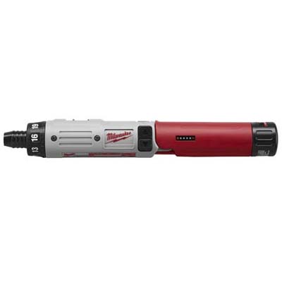 Only one lithium-ion cell powers this tiny 1.1-pound screw gun from Milwaukee Tools