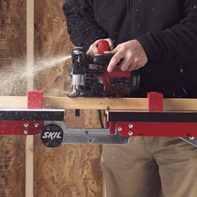 Skil's new all-in-one work table has 4 optional insert plates