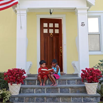 a front entryway