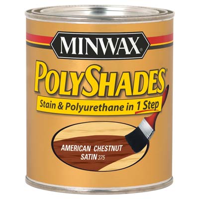 can of Minwax Oil-based Stain-and-Poly Combo