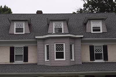 Polygonal dormers