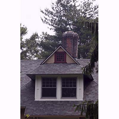 a dormer made to look smaller than it really is through a Vanishing Point