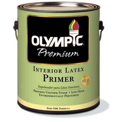 VOC-free primer for interior painting