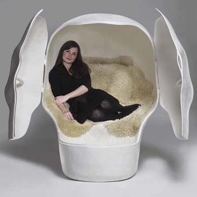 Sensory Deprivation Skull by Atelier Van Lieshout 