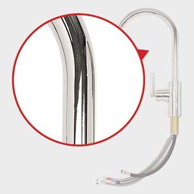 Vir Stil nickel finish electroplated over brass