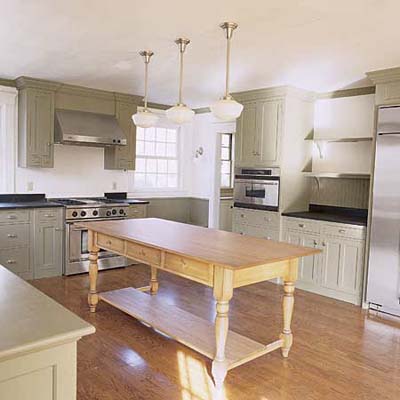 warm farm kitchen 