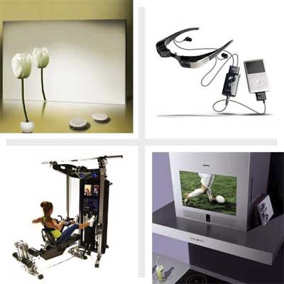 twelve unusual tv sets for the super bowl