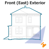 Arlington Italianate House Front Exterior