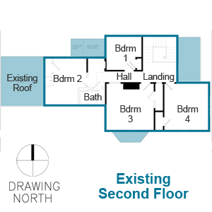 Arlington Italianate Second Floor