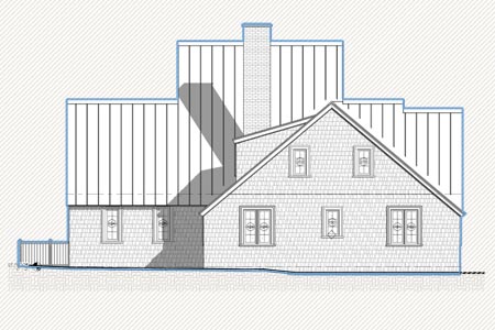 essex house front elevation 