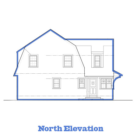 newton centre project north elevation