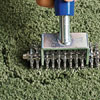 push the roller over the patch