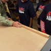 lay out the baluster supports