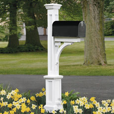 How to Build a Paneled Mailbox Post | This Old House