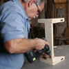 finish attaching brackets