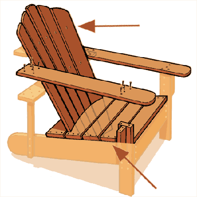 attach the slats