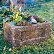 How to Make a Garden Trough