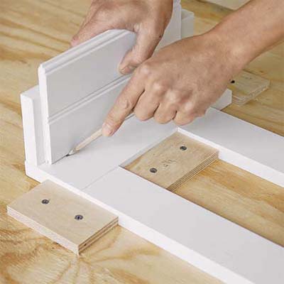 hands attaching the short sides of this all weather planter