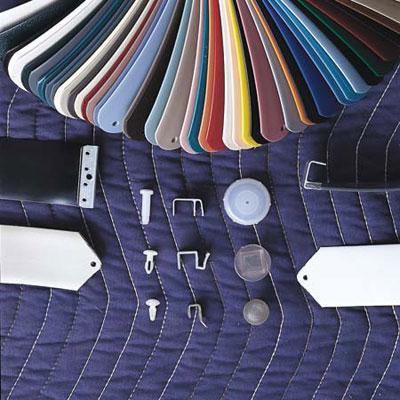 collection of plastic components used for outdoor furniture