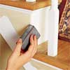 prep the brackets for paint