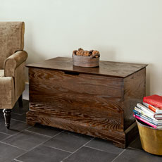 a finished storage chest