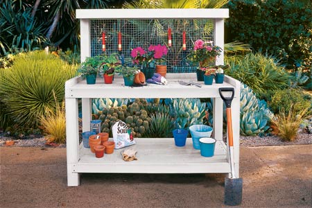 Potting Bench Plans